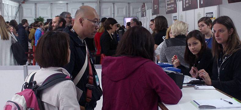 Accueil / Welcome area