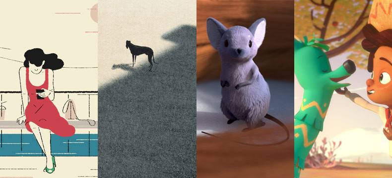 The New York Times "Modern Love &ndash; A Kiss, Deferred" (Moth Collective) / Peripheria (Marcel BARELLI - Haute &Eacute;cole d'Art et de Design) / The Short Story of a Fox and a Mouse (Camille CHAIX, Hugo JEAN, Juliette JOURDAN, Marie PILLIER, K&eacute;vin ROGER) / &iexcl;Hola Llamigo! (Charlie PARISI, Christina CHANG - Ringling College of Art and Design)