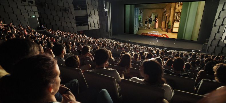 Projection - Photo : E. Perdu/CITIA