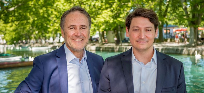 Dominique Puthod, président de CITIA, et Mickaël Marin, directeur de CITIA