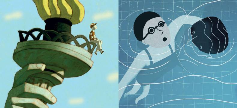 "Phantom Boy" d'Alain Gagnol et Jean-Loup Felicioli & "Beach Flags" de Sarah Sa&iuml;dan