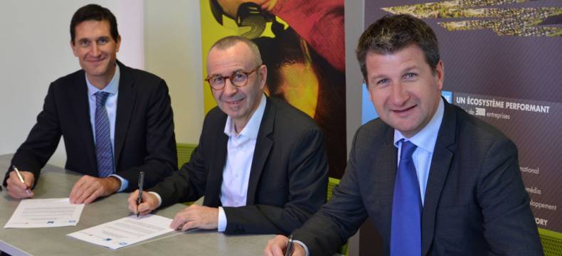 Pascal Cotton, Directeur du R&eacute;seau Caisse d&rsquo;Epargne Rh&ocirc;ne-Alpes
Lionel Raymond, Directeur Commercial, Banque Populaire Auvergne Rh&ocirc;ne Alpes