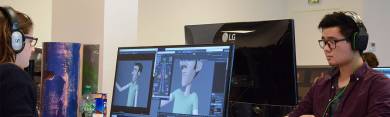 La Formation "Animateur de personnages 3D – GOBELINS, l’école de l’image – CITIA" nouvellement installée aux Papeteries - Image Factory - S. Matter/CITIA