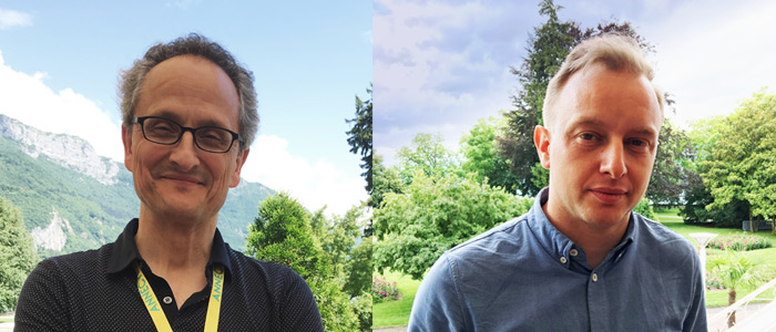 Jan Pinkava et Arnaud Colinart &ndash; Photo : DR